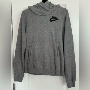 Nike Heather Gray Pullover Hoodie